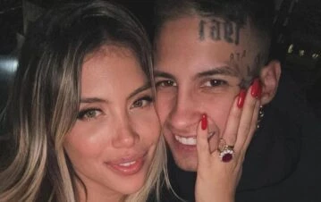 L-Gante reveló cuándo se dieron el último beso con Wanda Nara