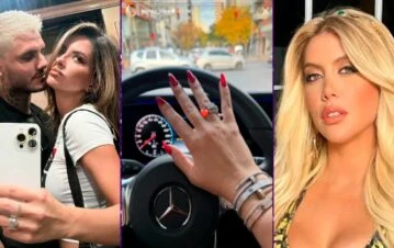 Wanda Nara explicó cómo se compró su colección de anillos