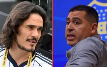Cuál es la sorprendente postura de Riquelme y el Consejo de Fútbol con el futuro de Cavani en Boca