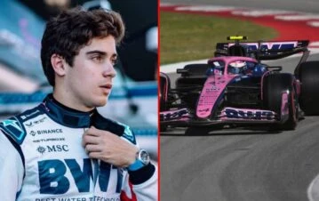 La espectacular largada de Franco Colapinto en España: así pasó a varios autos