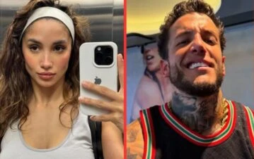 La foto de Alex Caniggia y Melody Luz que alimentó los rumores de recociliación