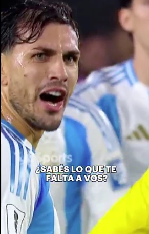 LEANDRO PAREDES SE CRUZÓ CON UN PAR DE COLOMBIANOS AL GRITO DE "SABES LO QUE TE FALTA A VOS"...
