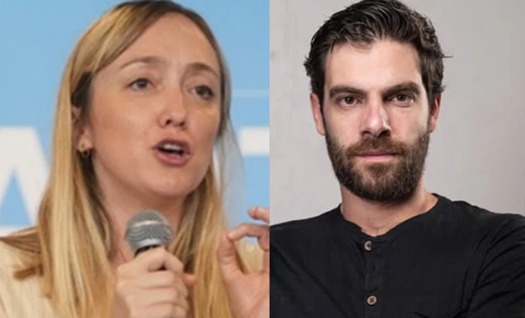 ELLA ES LA SENADORA ULTRA K ANABEL FERNANDEZ SAGASTI. EL, EL PERIODISTA Y ESTRELLA DEL STREAMING CRISTIAN CIMINNELLI. AYER BLANQUEARON SU AMOR.