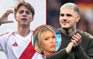 La fuerte actitud de Valentino López con Mauro Icardi que enfureció a Wanda Nara en medio del escándalo