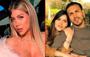 Qué hizo la esposa de Leandro Paredes al ver el video de Wanda Nara y su pareja en una pileta