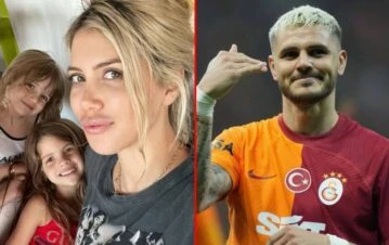 El drama Wanda Nara y sus hijas a días de la mudanza de Mauro Icardi a Turquía