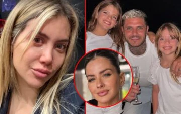 Wanda Nara se comunicó con sus hijas tras el escándalo con Mauro Icardi: qué hizo la China Suárez