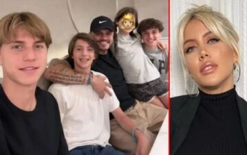 Cómo quedó el vínculo de Mauro Icardi con los hijos de Wanda Nara tras la polémica revinculación