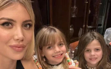 Cómo están las hijas de Wanda Nara y Mauro Icardi tras el escándalo en el Chateau