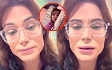 La inesperada reacción de la hija de Felipe Pettinato porque tenían que pasar juntos el Día del Padre