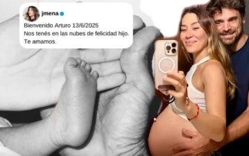 Mamita: Jimena Barón mostró cómo es el cuarto donde dormirá su hijo Arturo