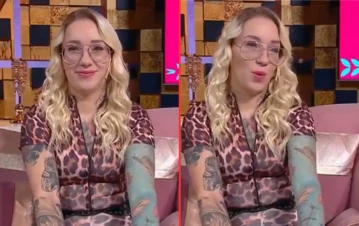 La Tana se enamoró en vivo de un notero tras salir de Gran Hermano