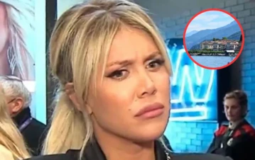 El furioso reclamo contra Wanda Nara de los vecinos del Lago di Como por cómo tiene descuidada su mansión