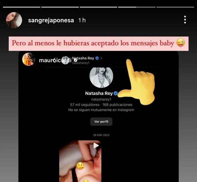 LA REACCION DE LA CHINA SUAREZ ANTE LA FILTRACION DEL VIDEO QUE ICARDI LE MANDO A OTRA MUJER