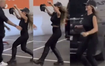 ¡Video documento! Qué hizo la China Suárez al reencontrarse con Mauro Icardi tras el escándalo de las fotos desnudo