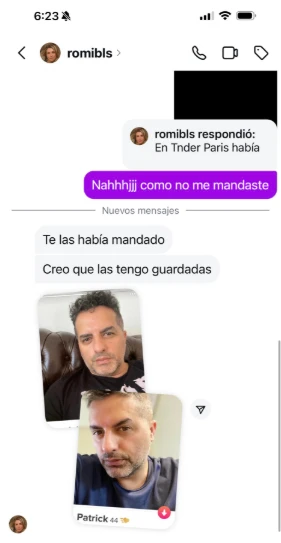 A DE BRITO LE USAN LAS FOTOS EN TINDER.