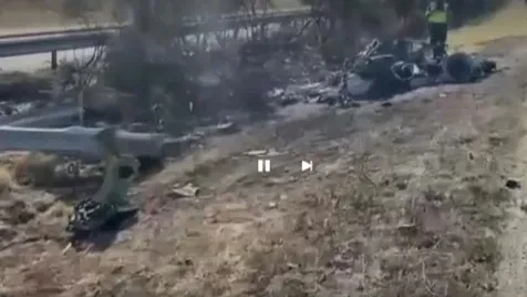 LA PRIMERA IMAGEN DEL ACCIDENTE DE DIEGO JOTA