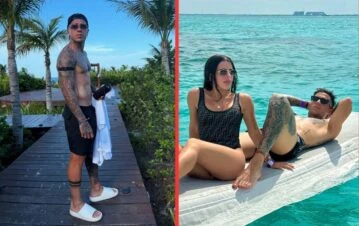 Las románticas vacaciones de Enzo Fernández y Valentina Cervantes en Cancún