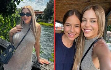 Evangelina Anderson celebró su cumpleaños 42 en Venecia: el tierno gesto de su hija Lola