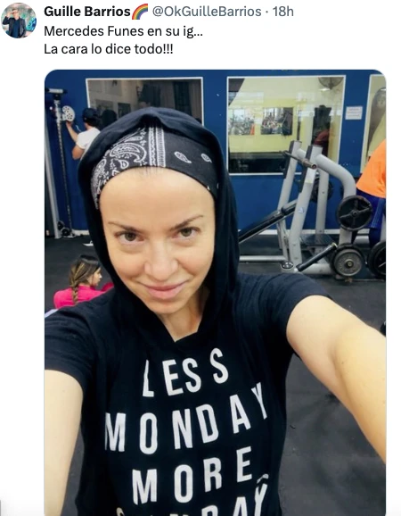 PARA EL ASCENDENTE PERIODISTA GUILLERMO BARRIOS, MERCEDES FUNES ESTA MAS ILUMINADA QUE NUNCA TRAS LA RUPTURA DE NICO VAZQUEZ Y GIMENA ACCARDI.