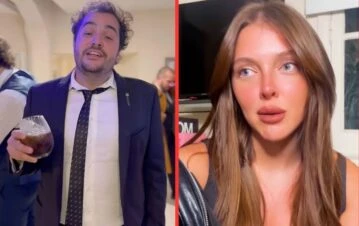 El video de Homero Petinatto burlándose de las denuncias de Sofía Gonet durante su romance