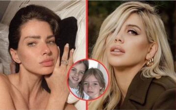 La China Suárez les habría enviado a las hijas de Wanda Nara, un misterioso regalo en busca de reconciliación