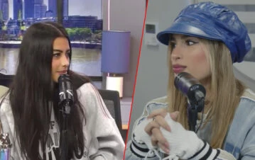 Cómo fue el tenso cara a cara de Juli Poggio y Luz Tito tras criticarse