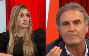 El incómodo momento que Oscar Ruggeri le hizo sufrir a Morena Beltrán por su novio futbolista de Boca