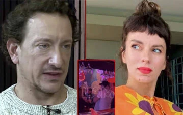 La escandalosa escena hot de Nico Vázquez con otra mujer a horas de su separación