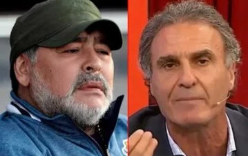 Oscar Ruggeri confesó su pelea con Diego Maradona por un escandaloso motivo: "No se sale más de eso"