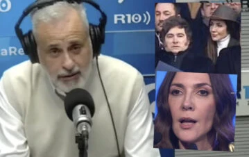 Jorge Rial destruyó a Cristina Pérez por el Martín Fierro y por aparecer atrás de Milei: "La disfrazaron de Villarruel y cogoteaba"