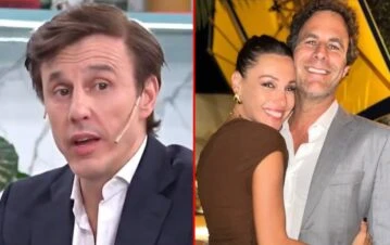 ¿Karma? La letal actitud de Roberto García Moritán al enterarse en vivo de la separación de Pampita