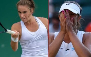 Solana Sierra, la tenista argentina que hace historia en Wimbledon: el millonario premio que ganó