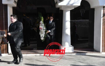 ¡Exclusivo! Las fotos del velatorio de la Locomotora Oliveras: lágrimas y amor por la famosa