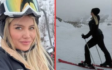 ¡Día de furia! Wanda Nara desde la nieve de Neuquén hizo una lista de reclamos a Mauro Icardi y fue durísima