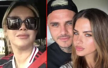 El golpe bajo de Wanda Nara a la China Suárez por irse con Mauro Icardi a Turquía sin sus hijos