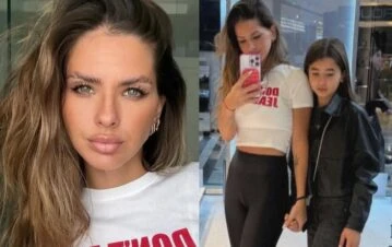 La China Suárez detonó un escándalo tras mostrar a su hija Rufina lookeada como ella: las fotos