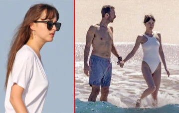 A dónde se fue de vacaciones Dakota Johnson tras separarse de Chris Martin