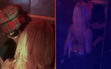 Quién es la bailarina que fue vista a los besos con Dillom en España