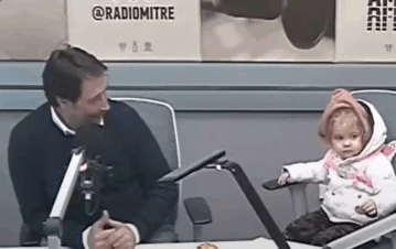 La insólita pregunta de Eduardo Feinmann a su hija de tres años en vivo que desató polémica