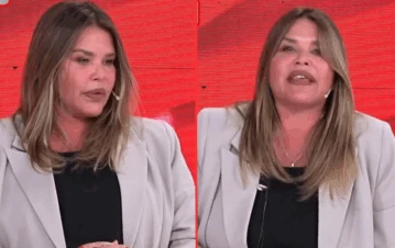 El desgarrador llanto de Nazarena Vélez en pleno vivo de LAM