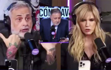 Escándalo en el stream de Rial y Canosa: con quién se peleó Fabián Doman que se levantó y se fue en medio de un bochorno