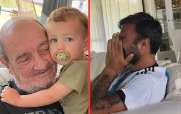 El desgarrador mensaje de Fabián Cubero por la muerte de su papá: "Tengo un dolor enorme"