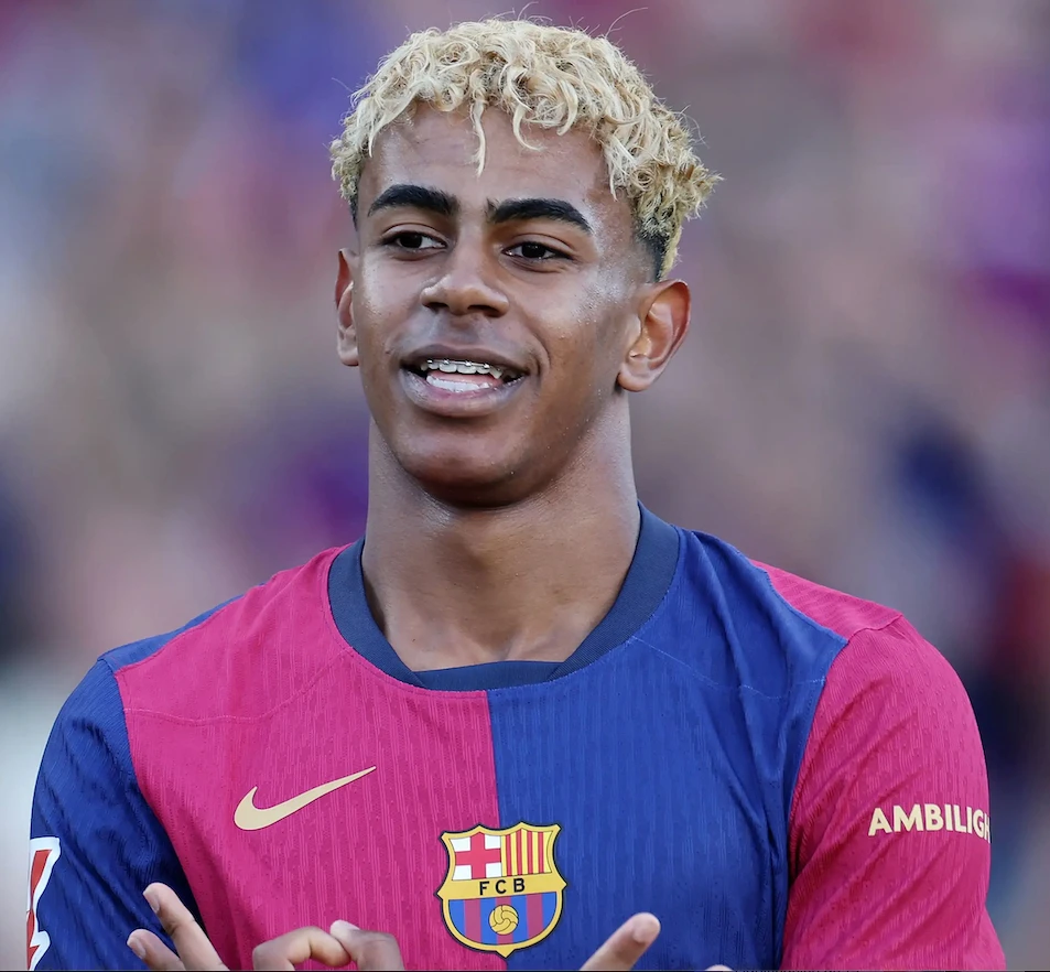 ACA ESTA LAMINE YAMAL. SEGUN LA PRENSA ESPAÑOLA, SALE CON NICKI NICOLE