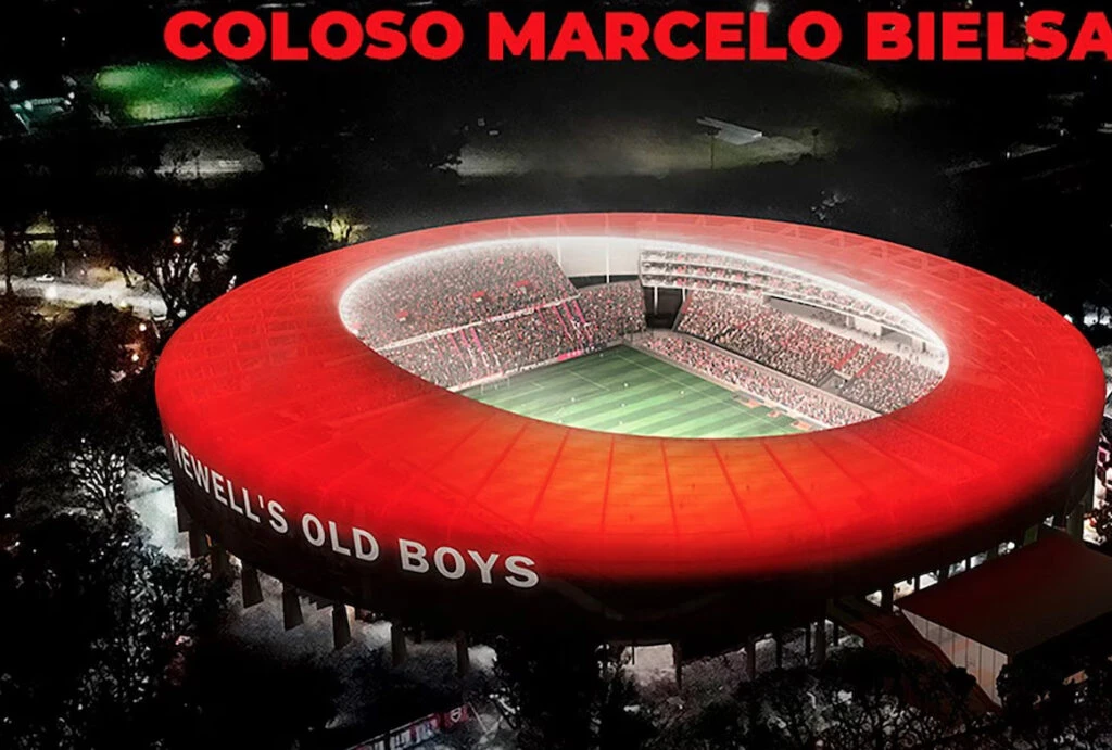 ASI QUEDARA LA CANCHA DE NEWELLS, SEGUN EL PROYECTO, CUANDO TERMINEN DE REFORMARLA.