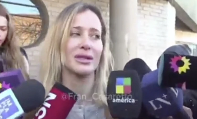 INSÓLITO: PRANDI SE ENTERO DE LA CONDENA CONTRA SU MARIDO EN LA CALLE Y POR LOS PERIODISTAS