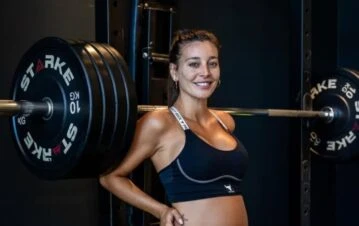 El entrenamiento de Sol Pérez con su bebé recién nacido que causó polémica