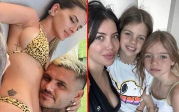 Wanda Nara anunció el embarazo de la China Suárez y destrozó a Icardi por ocultárselo a sus hijas
