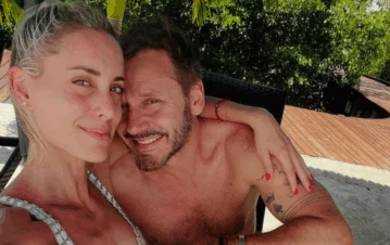 Las tiernas fotos con las que Benjamín Vicuña y su novia celebraron su primer aniversario