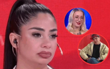 El llanto de Daniela Celis en vivo por el romance de Thiago Medina y La Tana